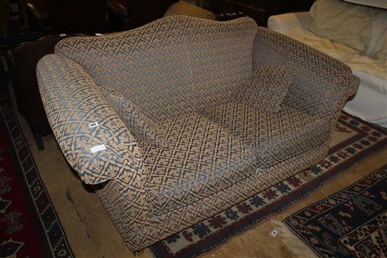 2 seater patterned sofa